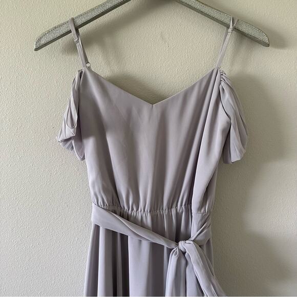 Ceremony by Joanna August Formal Dress Silver Gray - Picture 2 of 4